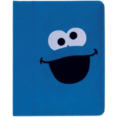 Front Standard. dreamGEAR - Carrying Case (Portfolio) for iPad - Blue.