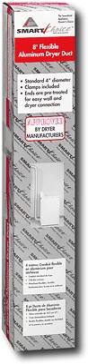 Angle Standard. Smart Choice - 8' Aluminum Dryer Duct Kit.