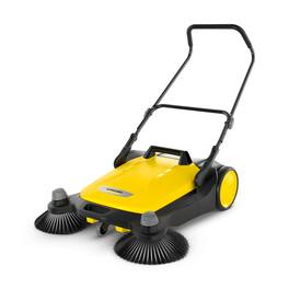 Karcher - S 6 Twin Outdoor Push Sweeper, 10 Gallon, Walk-Behind Street Sweeper