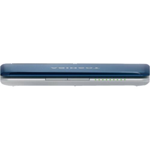 Front Standard. Toshiba - 10.1" Mini Netbook - 1 GB Memory - 250 GB Hard Drive - Blue.