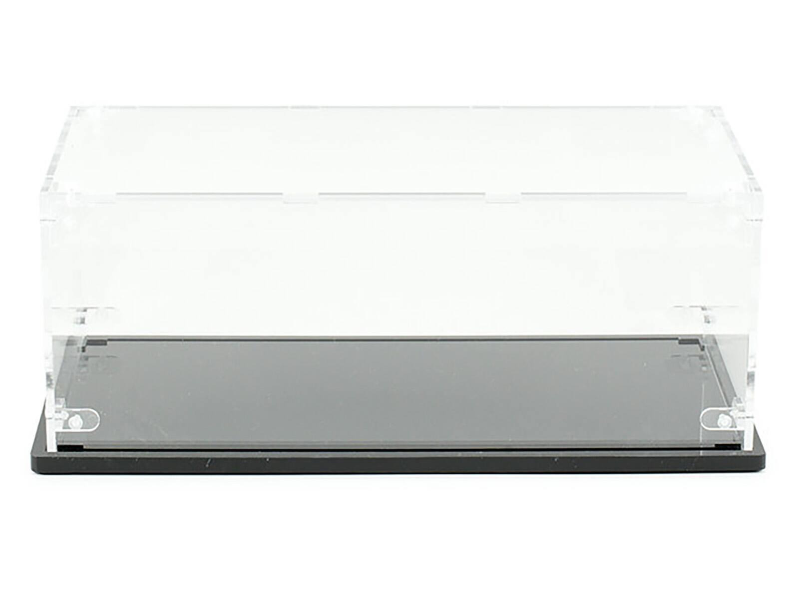 Left. IXO - Collectible Display Show Case "Yard of Bricks - Indianapolis Motor Speedway" for 1/18 Scale Model Cars by IXO Models - Grey, Clear.