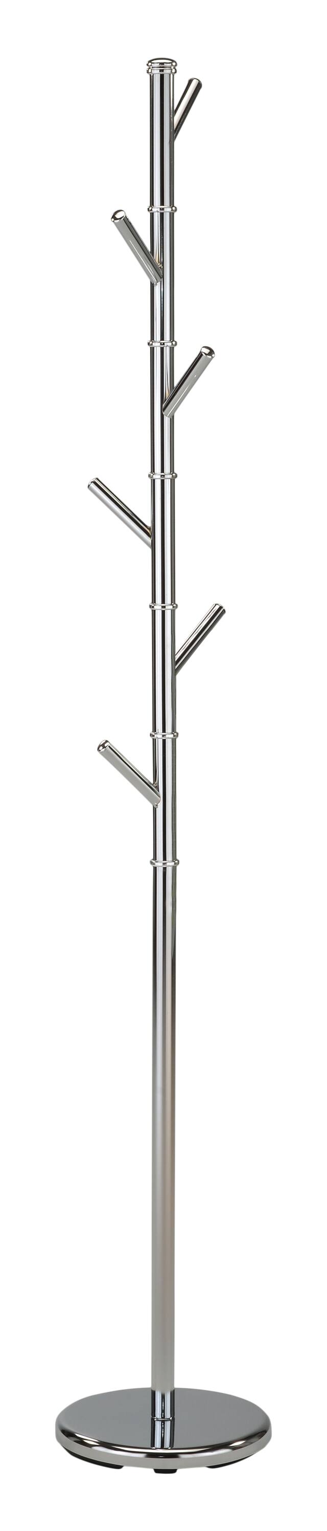 Angle. Kings Brand Furniture - Kings Brand Furniture Metal Freestanding Hall Tree Coat Rack Stand for Bedroom, Hallway, Entrance, Office - Silver.