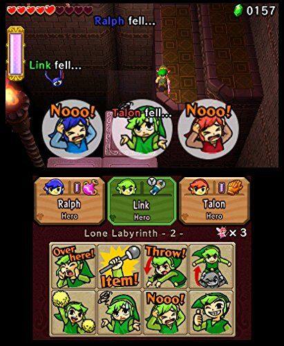 Ralph fell...
Link fell...
Talon fell...

Nooo!
Nooo!

Ralph
Link
Talon

Hero
Hero
Hero

Lone Labyrinth - 2 -

Over here!
Throw!
Item!
Nooo!

0157
