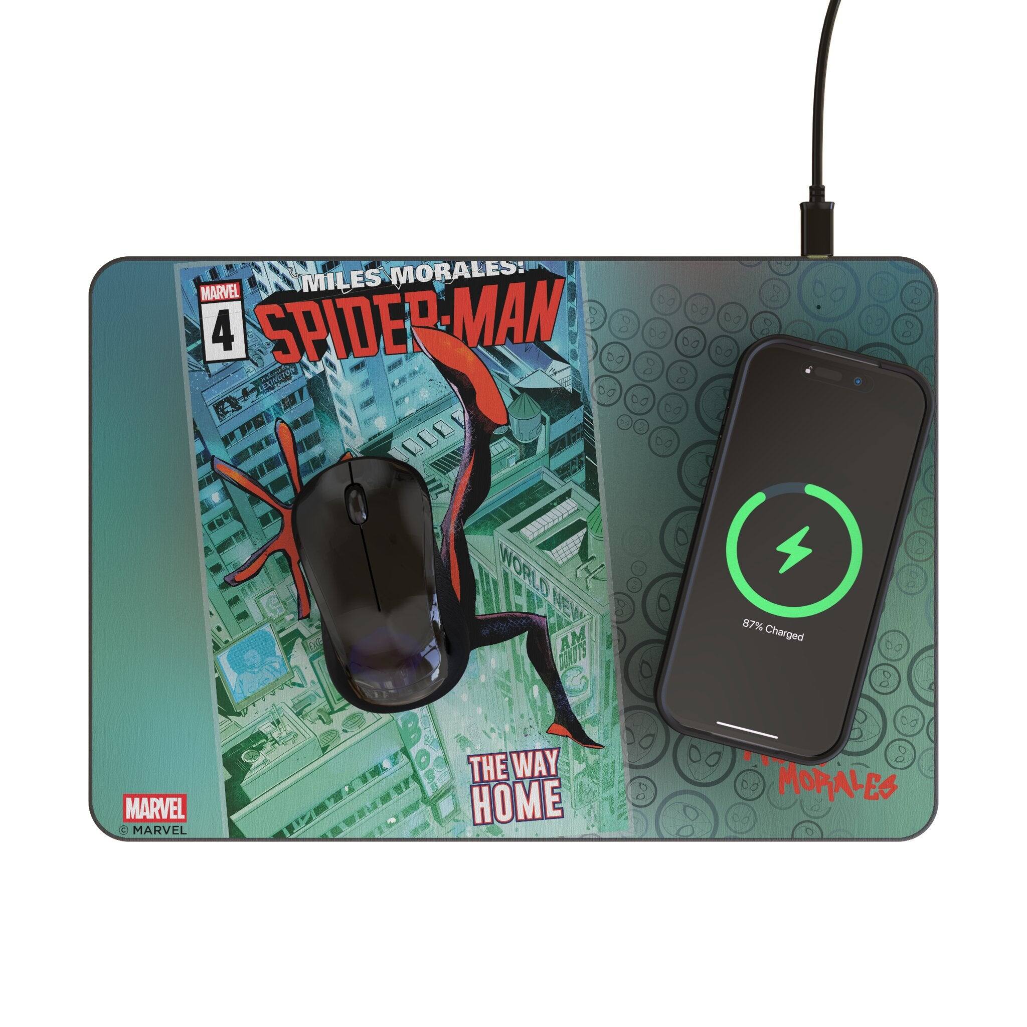 MILES MORALES: SPIDER-MAN  
4  
THE WAY HOME  

MARVEL  

87% Charged  

MARVEL