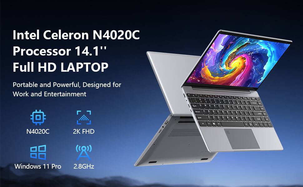 自作PC　Celeron2.4GHz／512MB／40GB／Win98&2000 Gezoon 14.1 inch Laptop Computer, 8GB RAM 512GB SSD, Celeron