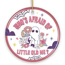 OrnamentallyYou - Whos Afraid of Little Old Me Quote Ornament Cute Trendy Christmas Gift - Multi-colored