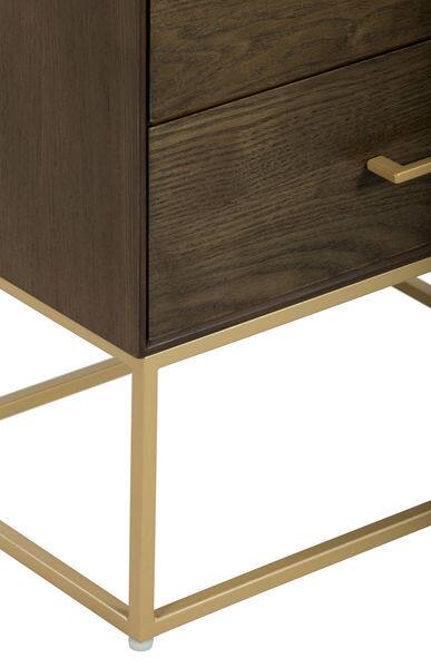 Alt View 2. Tommy Hilfiger - Tommy Hilfiger Franklin 3 Drawer Dresser, Walnut - Walnut.
