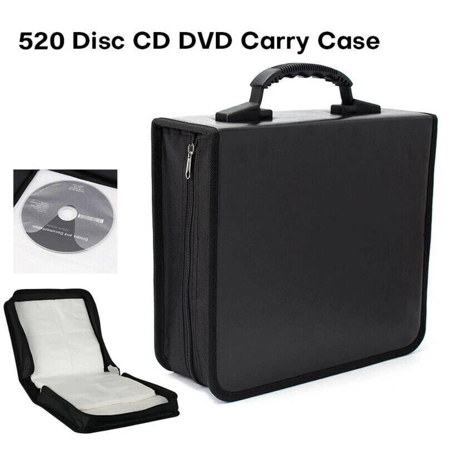 520 Disc CD DVD Carry Case