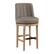 Alt View 11. OSP Home Furnishings - Rowan 2-Pack Swivel Barstool - Cement/Medium Oak.