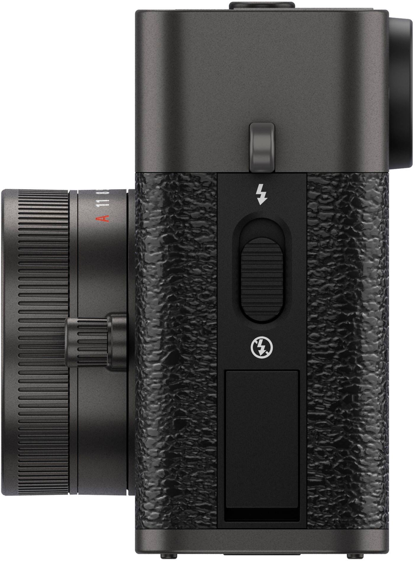 Alt View 4. Fujifilm - X half Premium Compact Camera - Charcoal Silver.