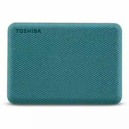 Toshiba - Canvio Advance HDTCA20XG3AA 2 TB Portable Hard Drive - External - USB 3.0, USB 2.0 - Green