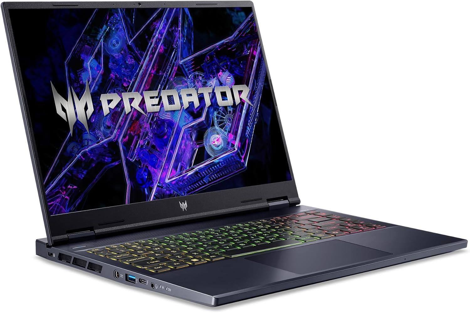 Angle. Acer - Predator Helios Neo 14 PHN14-51-90N4 14.5" Notebook Intel Core Ultra 9 185H 2.3GHz 16GB RAM 1TB SSD W11H - Black.