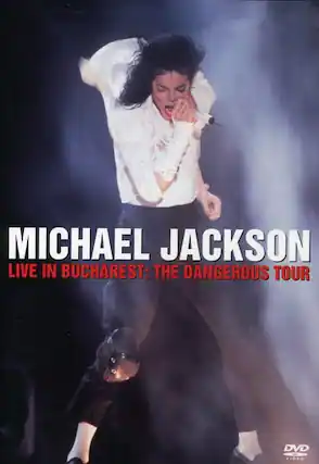 Front. Michael Jackson - Live in Bucharest - DVD.
