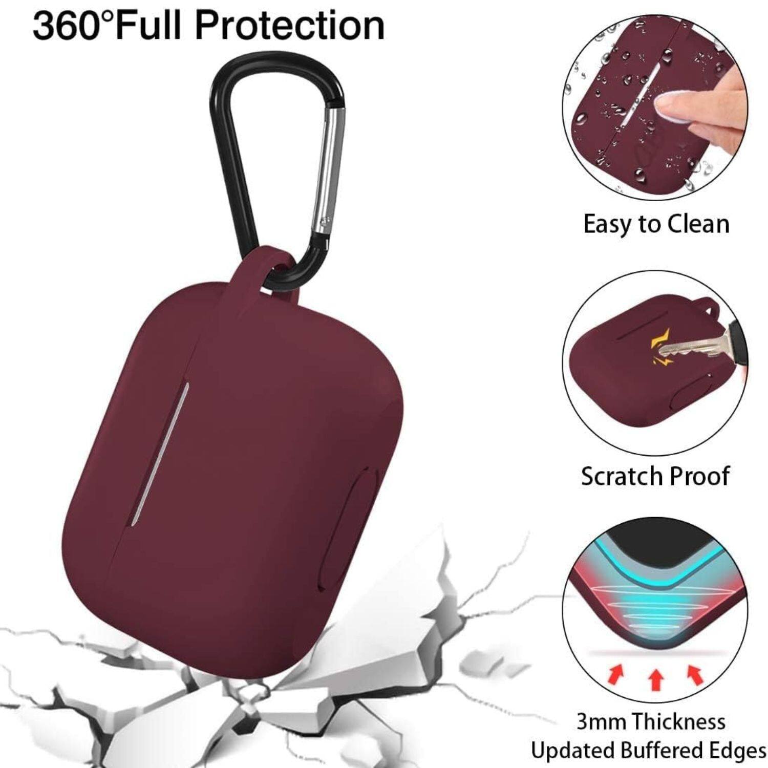 360° Full Protection

- Easy to Clean
- Scratch Proof
- 3mm Thickness
- Updated Buffered Edges