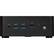Alt View 4. MSI - Cubi NUC 13MQG Barebone Desktop Cubi13MQG202B - Black.