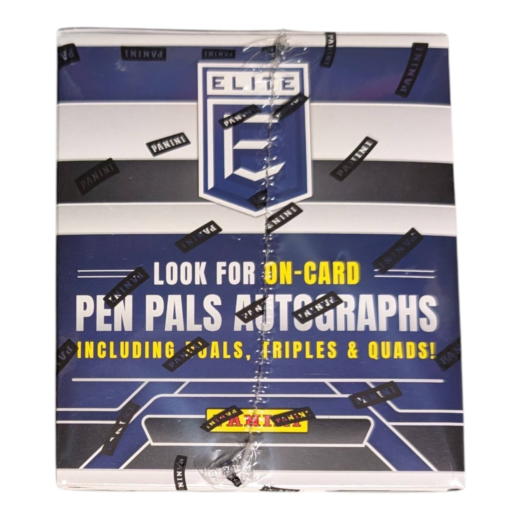 PAI PA PANINI ELITE PANIN PAN PANINI E INI PANINI PA NINI PANINI IINUA PANI LOOK FOR ON-CARD PEN PALS AUTOGRAPHS INCLUDING PANIKI JALS, TRIPLES & QUADS! BA MNENT va KINVA: INaMA AMT NIN