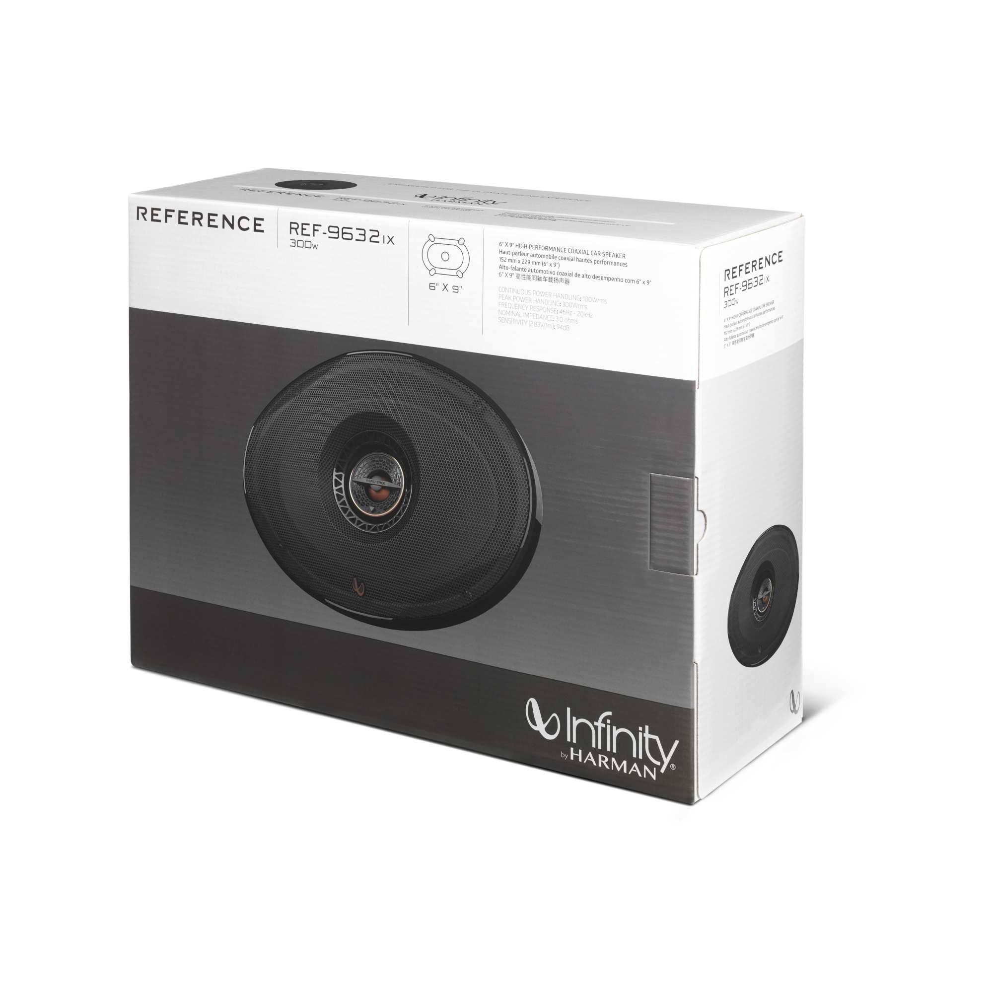 REFERENCE REF-9632Ix 300W - 6.5" High Performance Component Car Speaker - Infinity by HARMAN