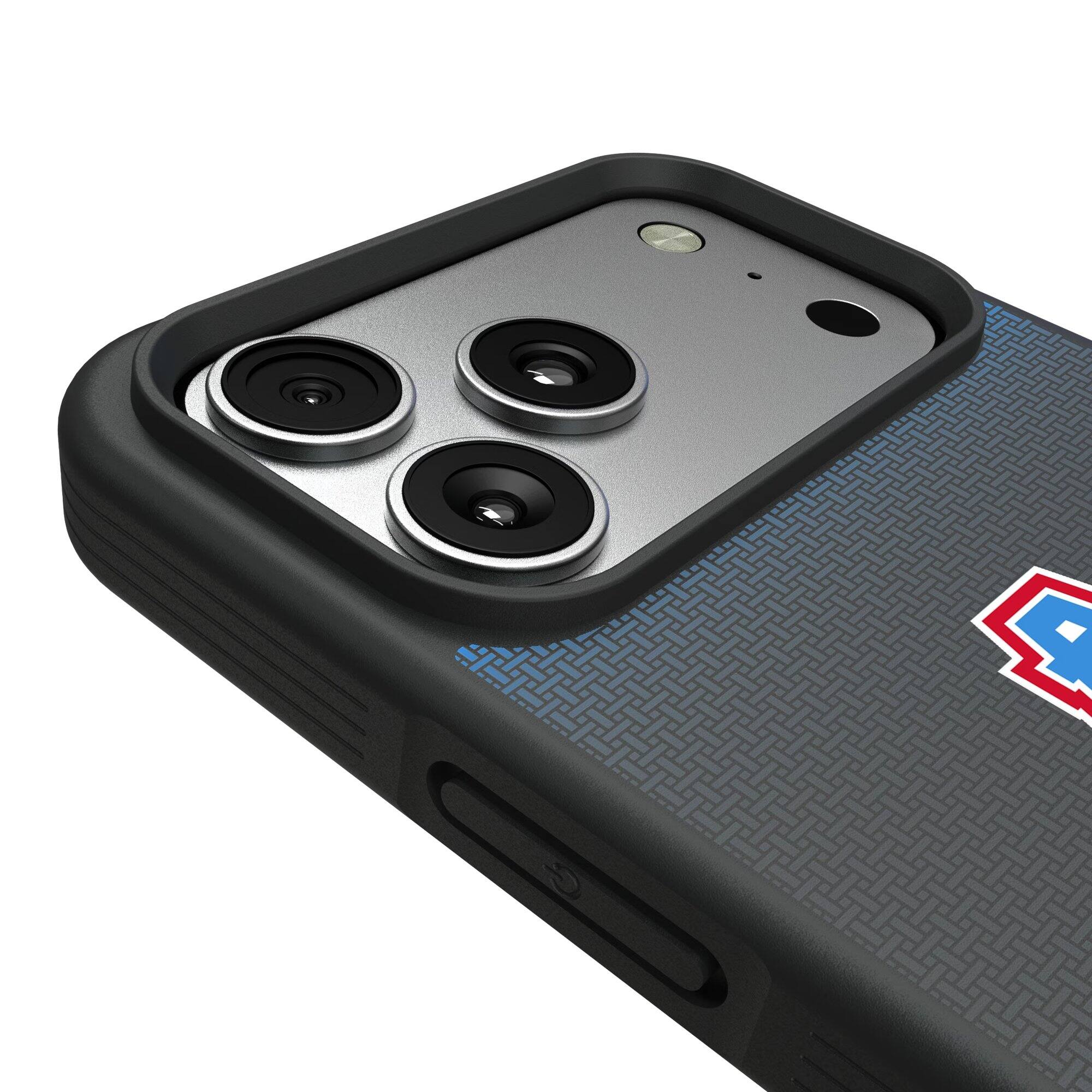 Alt View 2. Keyscaper - Houston Oilers Bump Case with 8.2ft Drop Protection - 15 - Black.