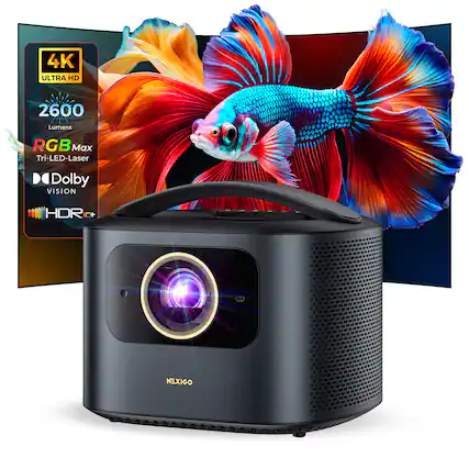 4K ULTRA HD
2600 Lumens
RGB Max
Tri-LED-Laser
Dolby VISION
HDR C+
NEXIGO
