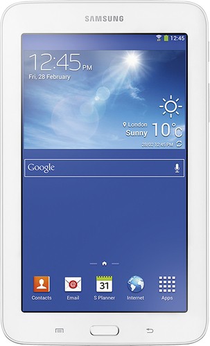  Samsung - Galaxy Tab 3 Lite - 8GB - White