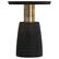Alt View 12. Simpli Home - Breanna Side Table - Black, Gold.
