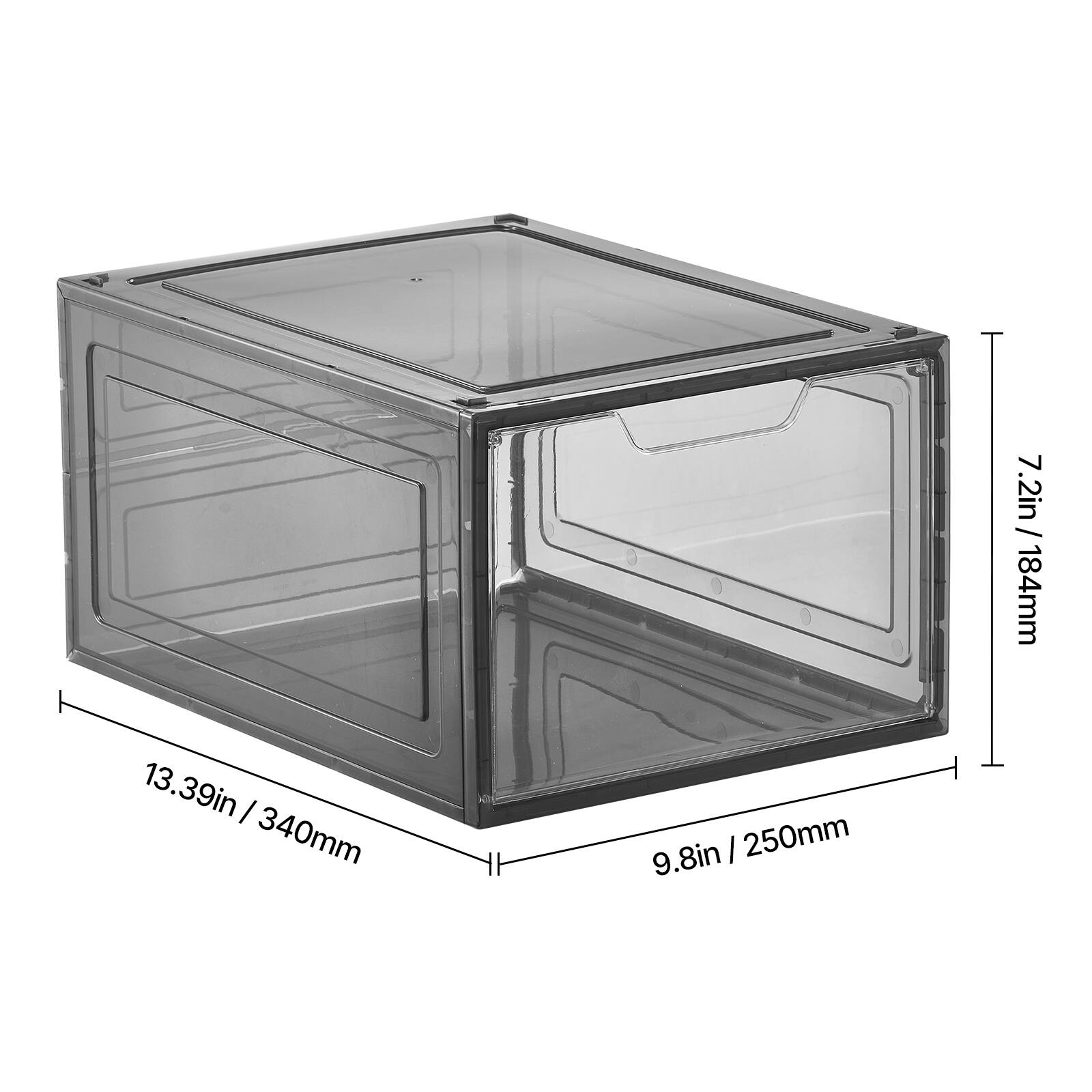 7.2in / 184mm
13.39in / 340mm
9.8in / 250mm