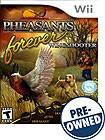 Front Detail. Pheasants Forever: Wingshooter — PRE-OWNED - Nintendo Wii.