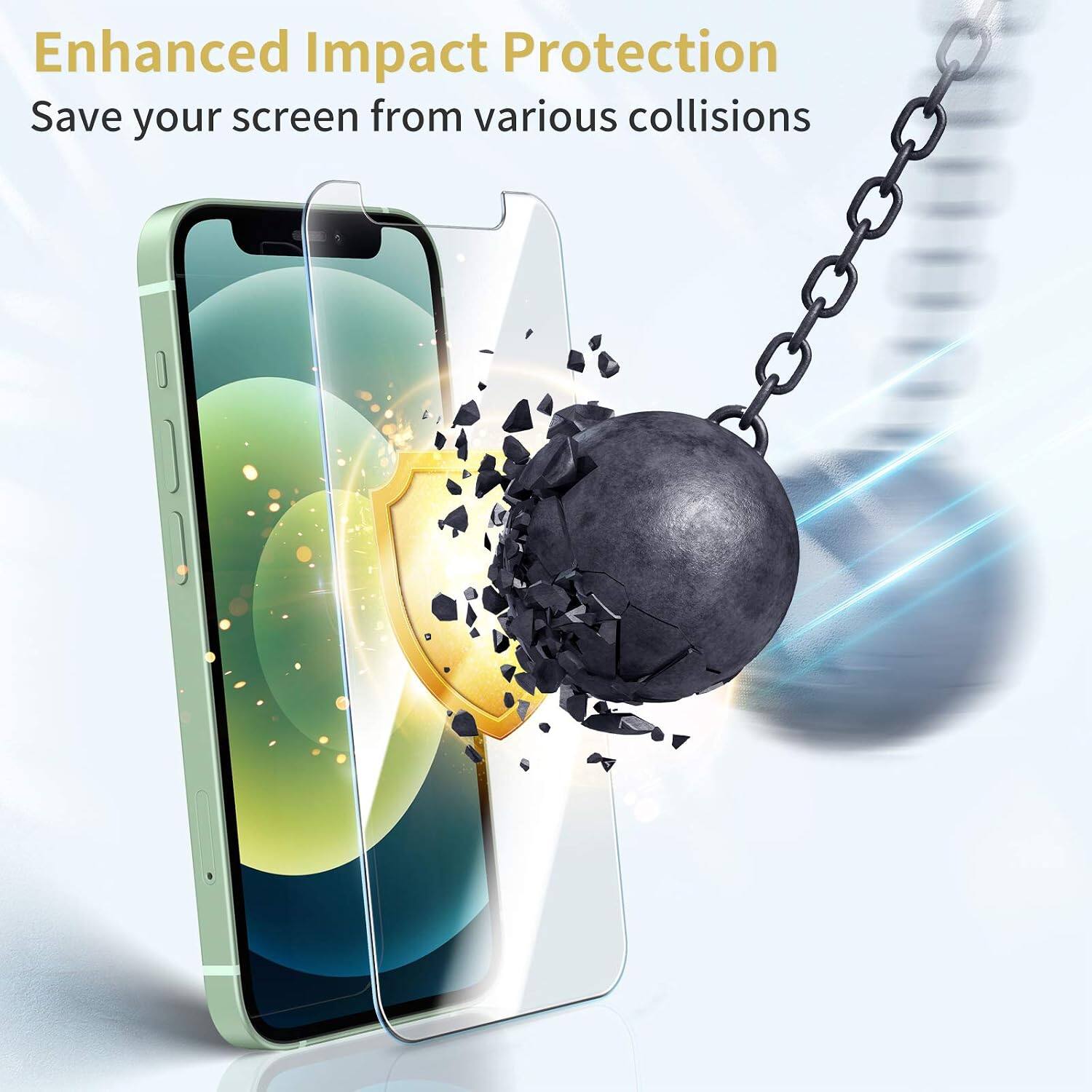 Enhanced Impact Protection  
Save your screen from various collisions