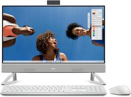 Dell - EC24250 23.8" All-in-One Desktop PC - FHD Touch Display - Intel Core 7 150U, 16GB RAM, 1TB SSD, Windows 11 Home - White
