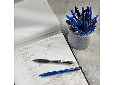 Zebra Z Grip Retractable Ballpoint Pen, Medium Point, 1.0mm, 96