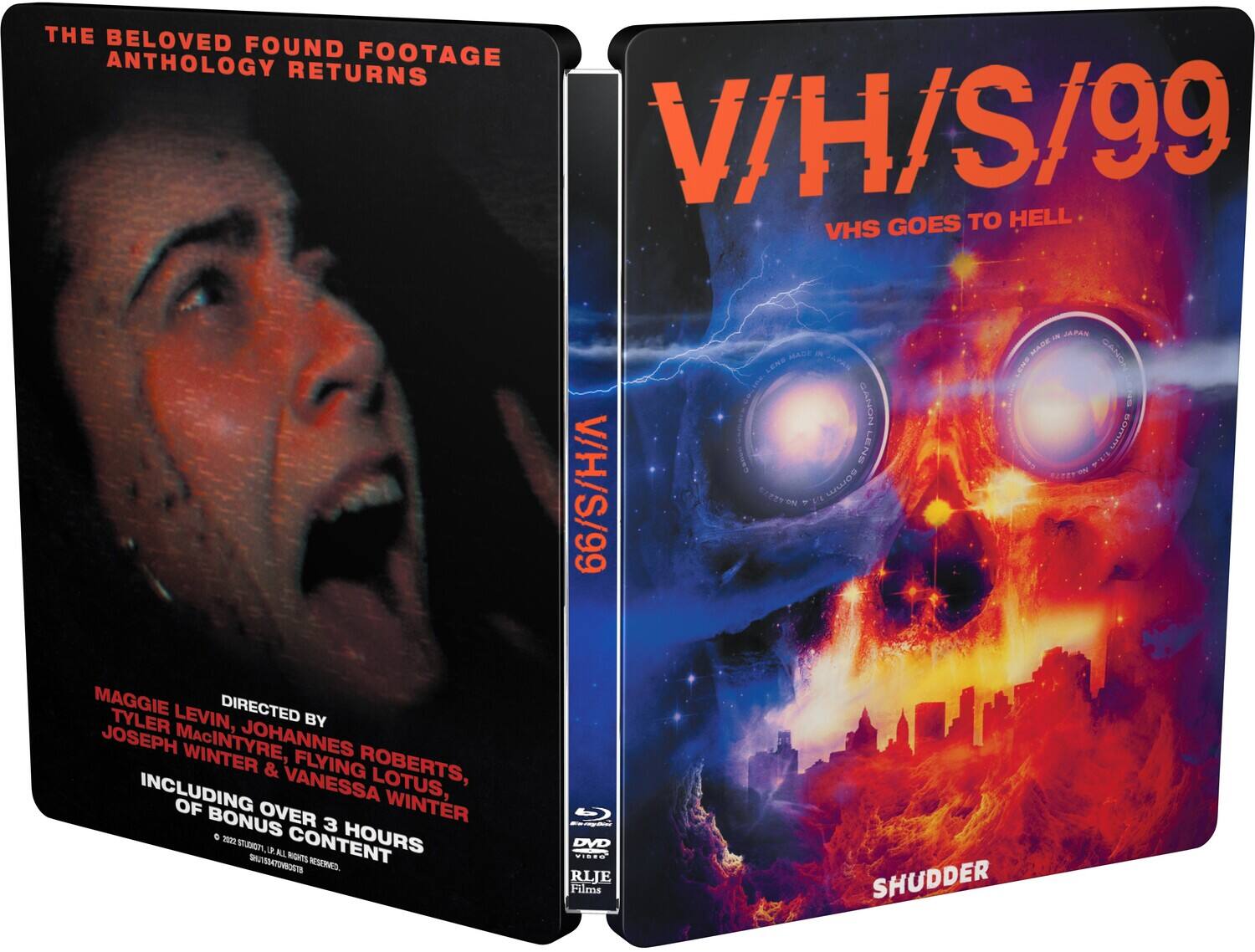 Alt View 1. V/H/S/99 (Steelbook)   - BLU-RAY.