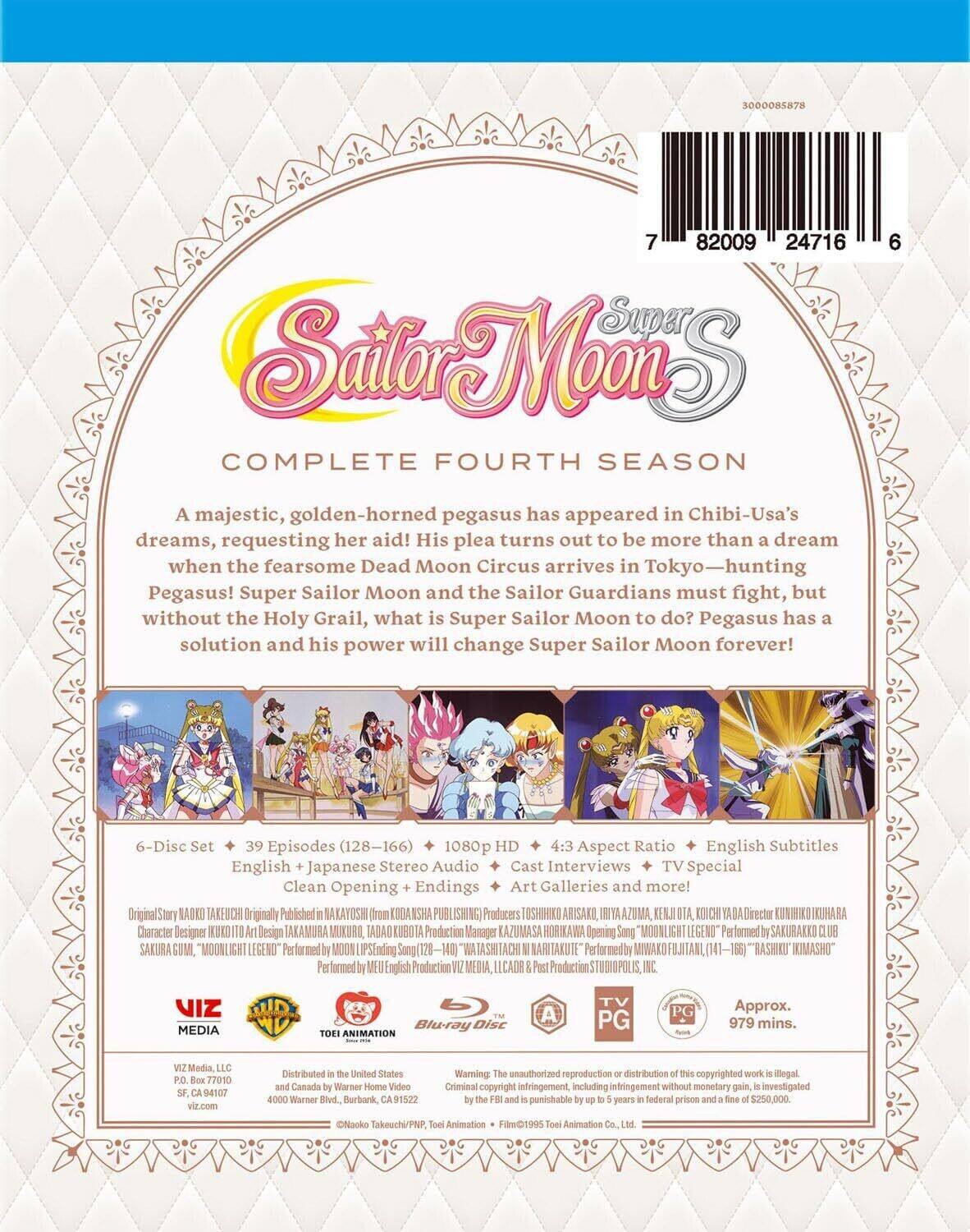 Alt View 1. Sailor Moon S: The Complete Fourth Season (Box Set) [Blu-ray].