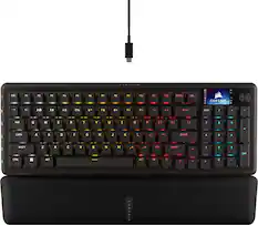 1 : ESC F1 1! 2 20 F2 3# F3 4$ F4 5% F5 6^ F6 7& F7 8* F8 F9 F10 9 0) 11 - ee F12 PRTSC DEL - S666 CORSAIR NUM / - : TAB Q W E R T Y U I O P [C 1) } \ 7 8 9 : CAPS A S D F G H J K L ENTER 4 5 6 SHIFT Z X C V B N M /? SHIFT 1 2 3 ENT CTRL ALT ALT FN 0 CORSAIR
