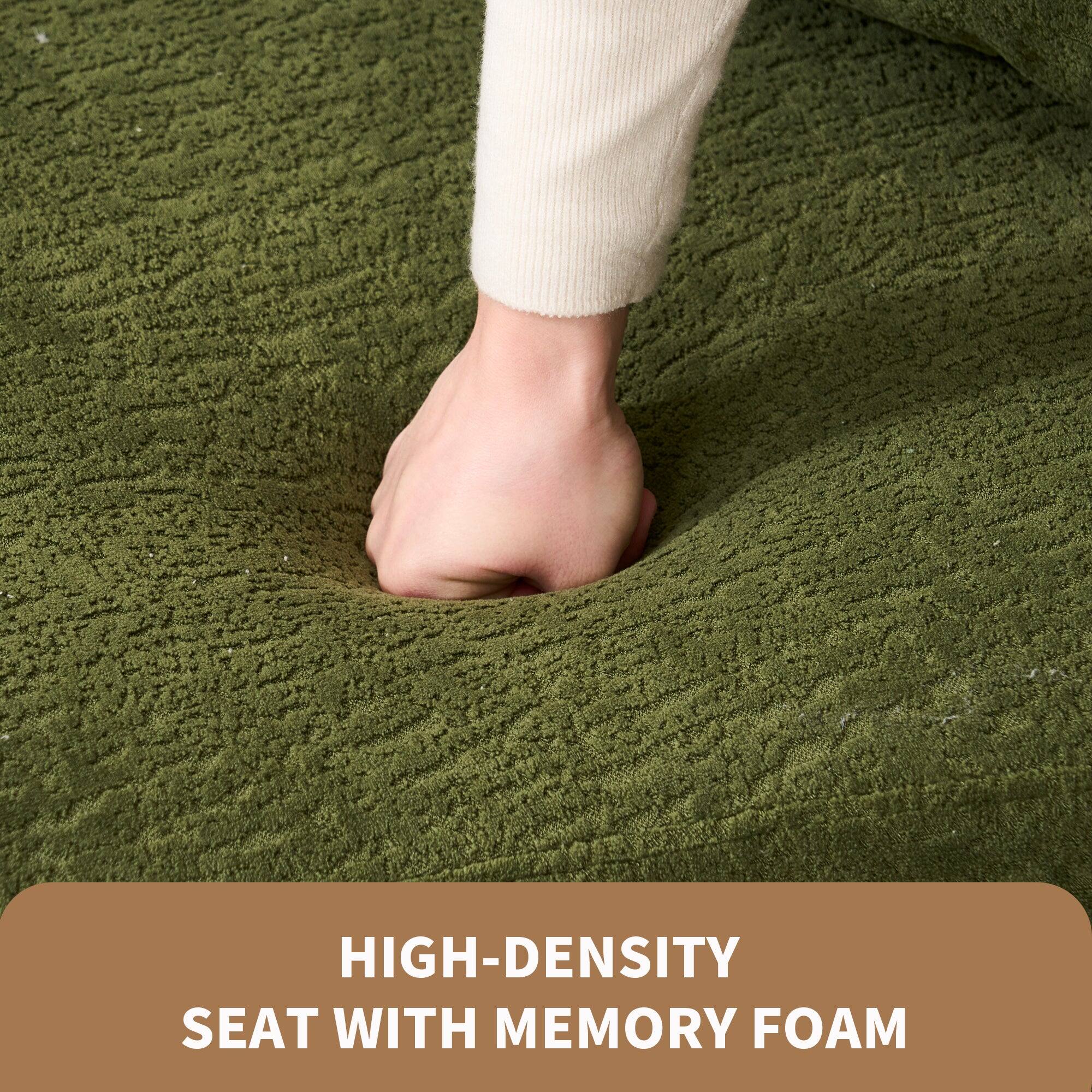 HIGH-DENSITY SEAT WITH MEMORY FOAM
