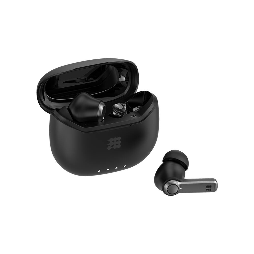 Left. Cubitt - Power Earbuds Pro ANC, 30H Playtime, BT 6.0, Deep Bass  Obsidian Black.