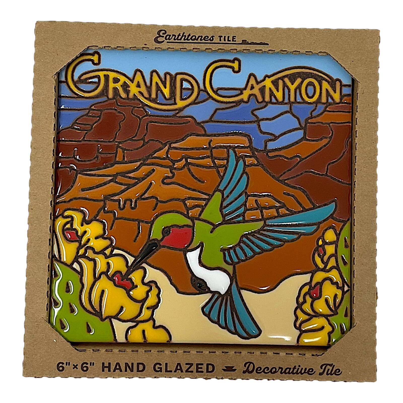 Earthtones TILE  
GRAND CANYON  
6" x 6" x 6"  
HAND GLAZED  
Decorative Tile