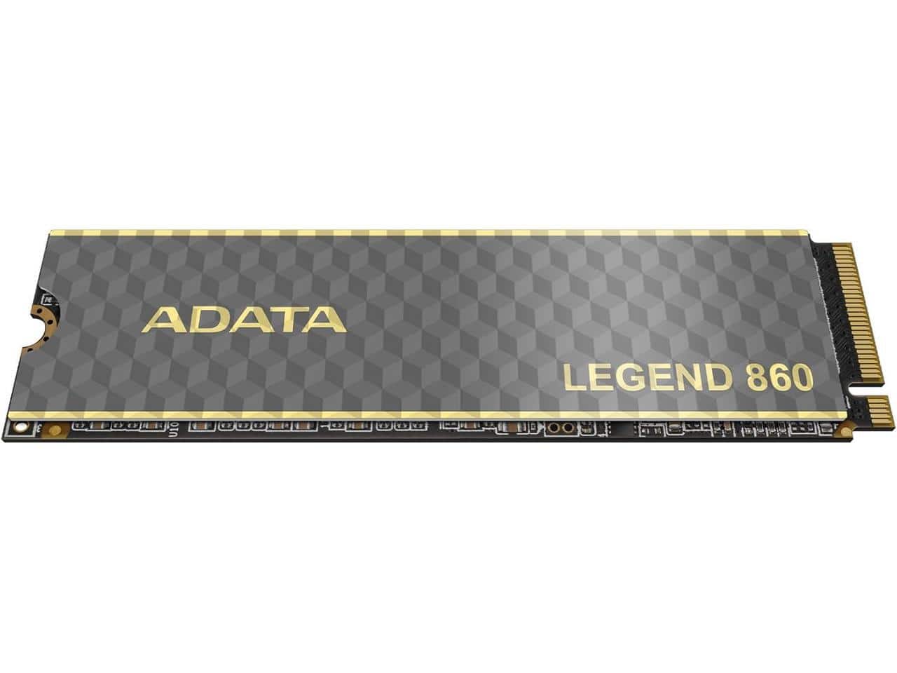 ADATA - 2TB Legend 860 PCIe Gen4 x4 M.2 2280 Solid State Drive -  R/W Speed up to 6,000/5,000 MB/s  SLEG-860-2000GCS