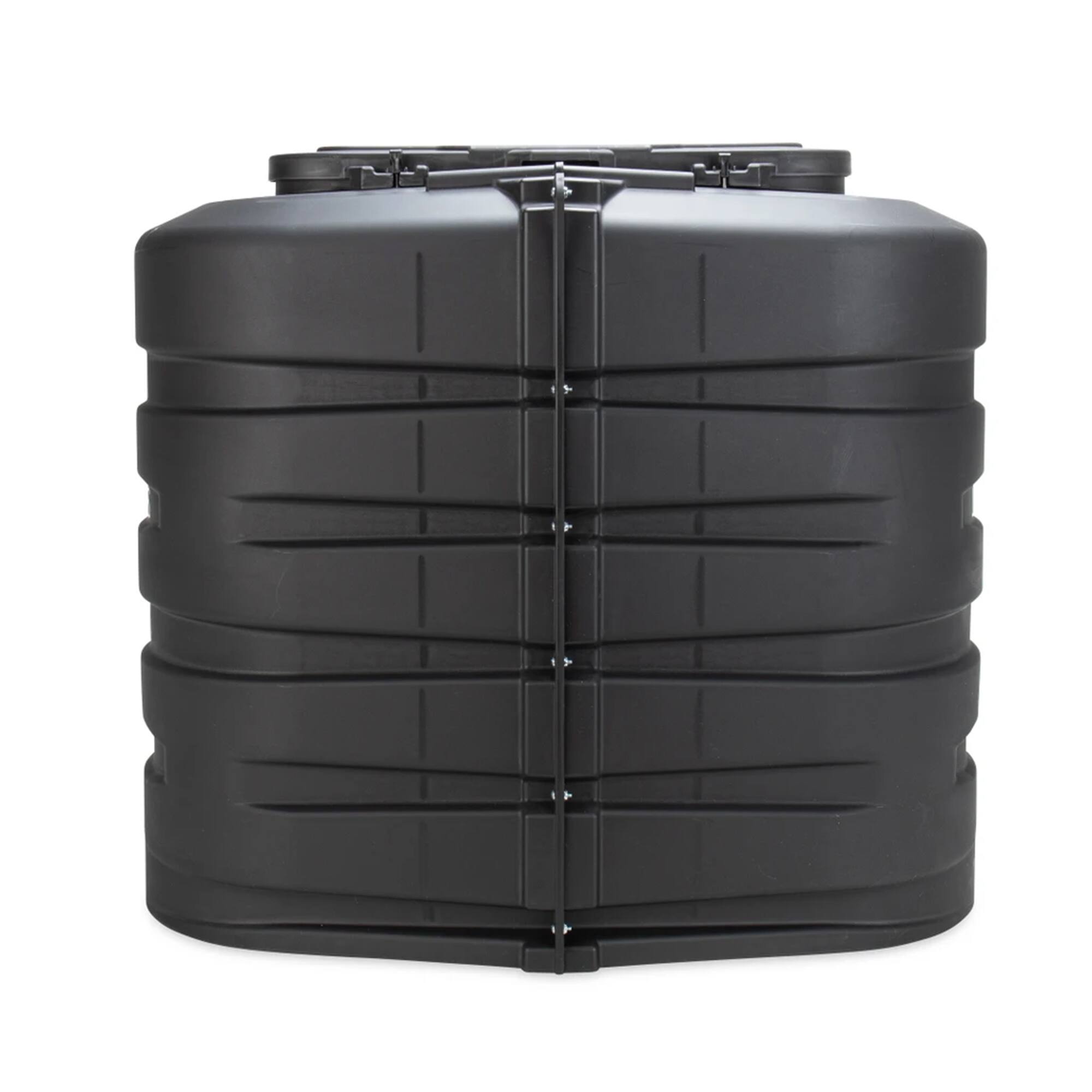 Alt View 3. Camco - Camco Dual Propane Tank Cover for Campers or RVs, Fits 2 30 Pound Steel Tanks.