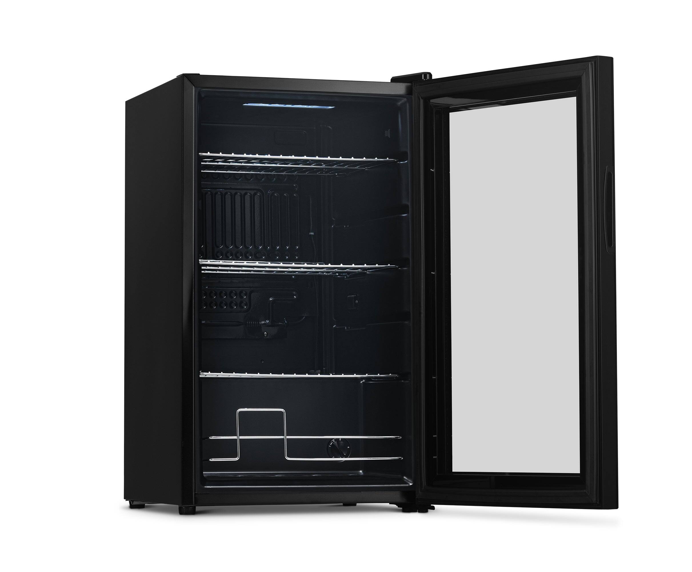 Alt View 9. NewAir - Newair® Limited Edition 100-Can Anniversary Beverage Fridge - 16.93" - Black.