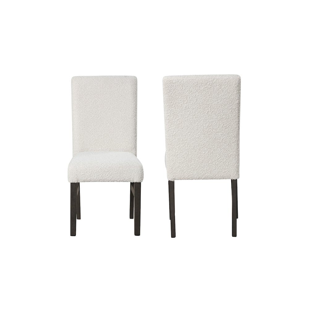 New Classic Furniture - High Line Upholstered Dining Chair (Set of 2) - White