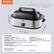 VEVOR TOUGH TOOLS, HALF PRICE
12.0 in / 305 mm
23.3 in / 592 mm
398 in / 15.7
Specifications
Item Model Number: RO188
Item Color: Silver
Voltage & Power: AC120V 60Hz, 1450 W
Roaster Oven Capacity: 22 QT
Main Material: Stainless Steel Metal Housing
Lid Material: High Lid + Tempered Glass
Temperature Range: 150°F - 450°F / 65.6°C - 232.2°C
Product Weight: 12.3 lbs / 5.6 kg
Product Dimensions: 23.3 x 15.7 x 12.0 in / 592 x 398 x 305 mm
Main Accessories
1 x Roasting Rack
1 x Recipe
1 x User Manual