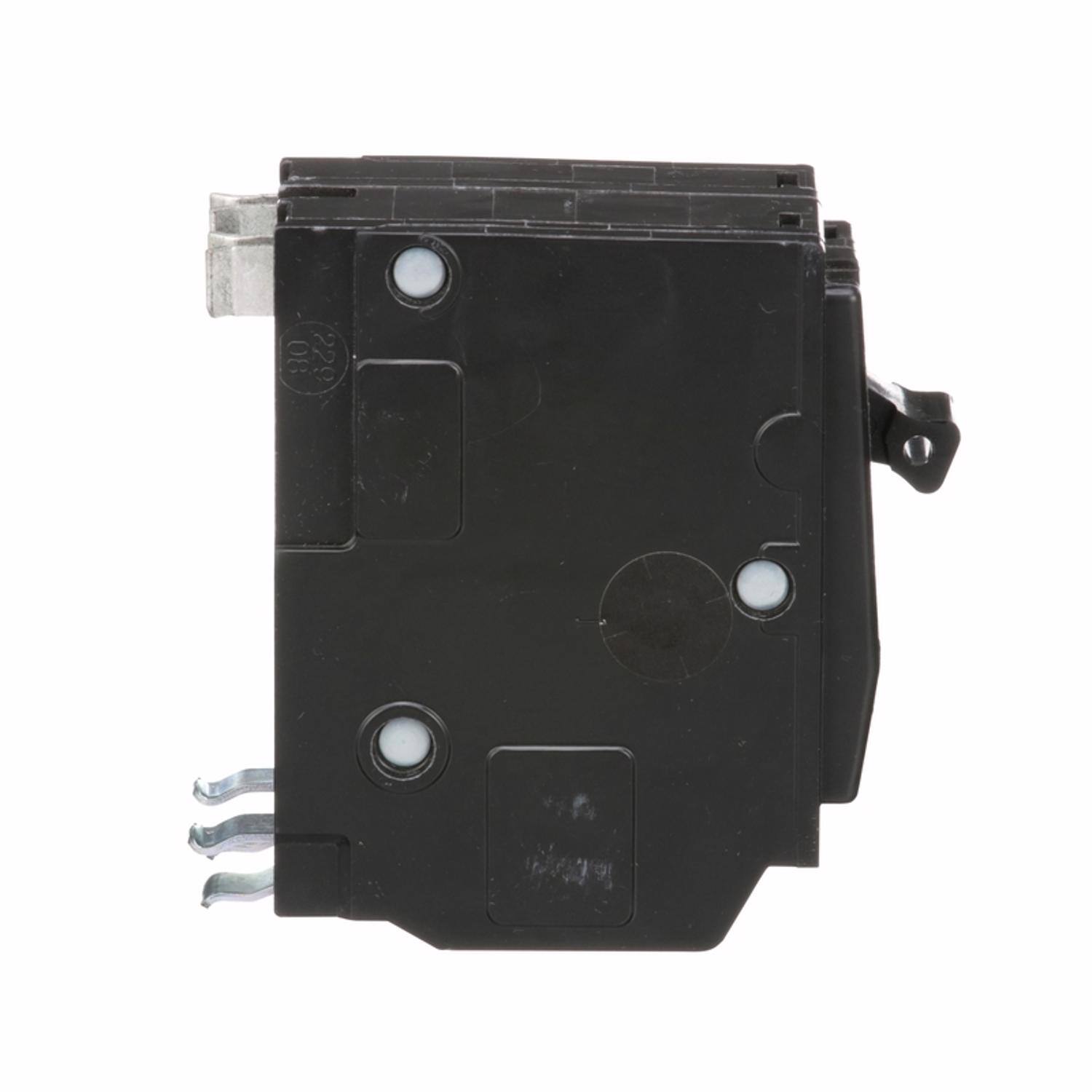 Left. Schneider Electric - Square D 40 amps Plug In 2-Pole Circuit Breaker.