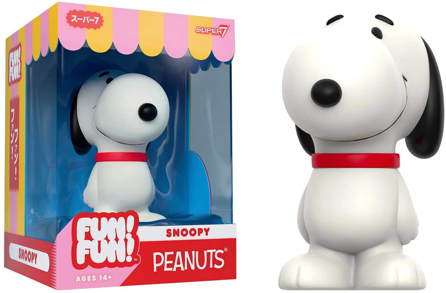 Super7 - Peanuts - Fun! Fun! Wv1 - Snoopy (Standing) - COLLECTABLES - Multicolor