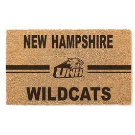 Jardine - New Hampshire Wildcats 18" x 30" Team Logo Doormat - Brown