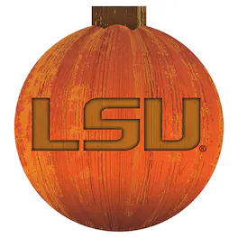 Fan Creations - LSU Tigers 12'' Pumpkin Sign - Orange