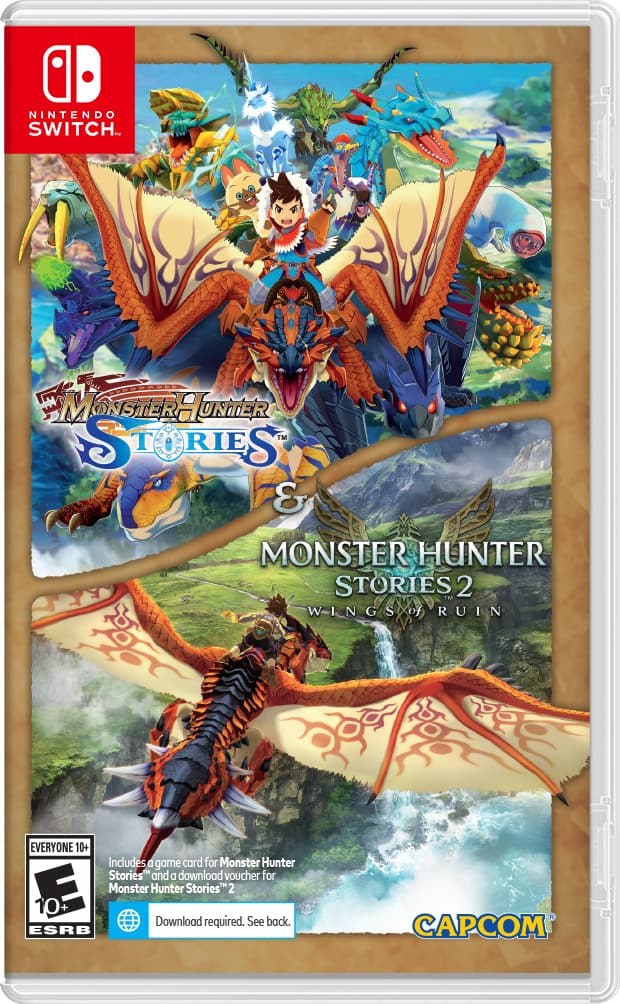 Front. Capcom - Monster Hunter Stories Collection.