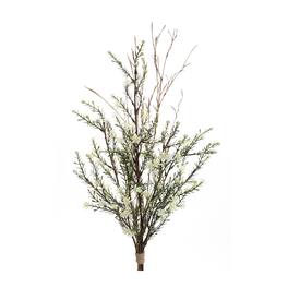 BreeBe - Leptospermum Floral Swag (Set of 2) - green, white