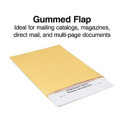 Gummed Flap  
Ideal for mailing catalogs, magazines, direct mail, and multi-page documents  

LEASE AGREEMENT  
RESIDENTIAL RENTAL