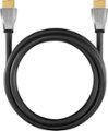Alt View 12. Rocketfish™ - 4' 4K UltraHD/HDR In-Wall Rated HDMI Cable - Black.