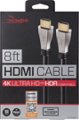 Alt View Zoom 1. Rocketfish™ - 8' 4K UltraHD/HDR In-Wall Rated HDMI Cable - Black.
